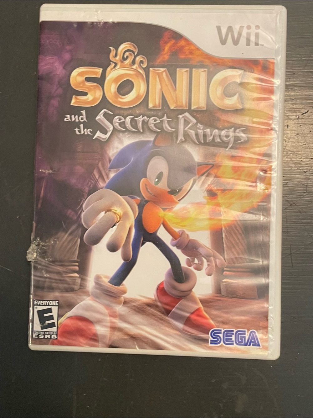 Sonic and the Secret Rings (Nintendo Wii 2007)  CIB Complete W/Manual Tested